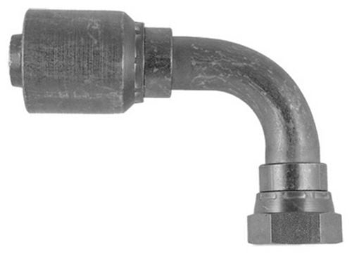 3/8" X 24" Hydraulic Hose Assembly – Female JIC 37° Fittings, 2-Wire 100R2AT, 4,785 PSI Max