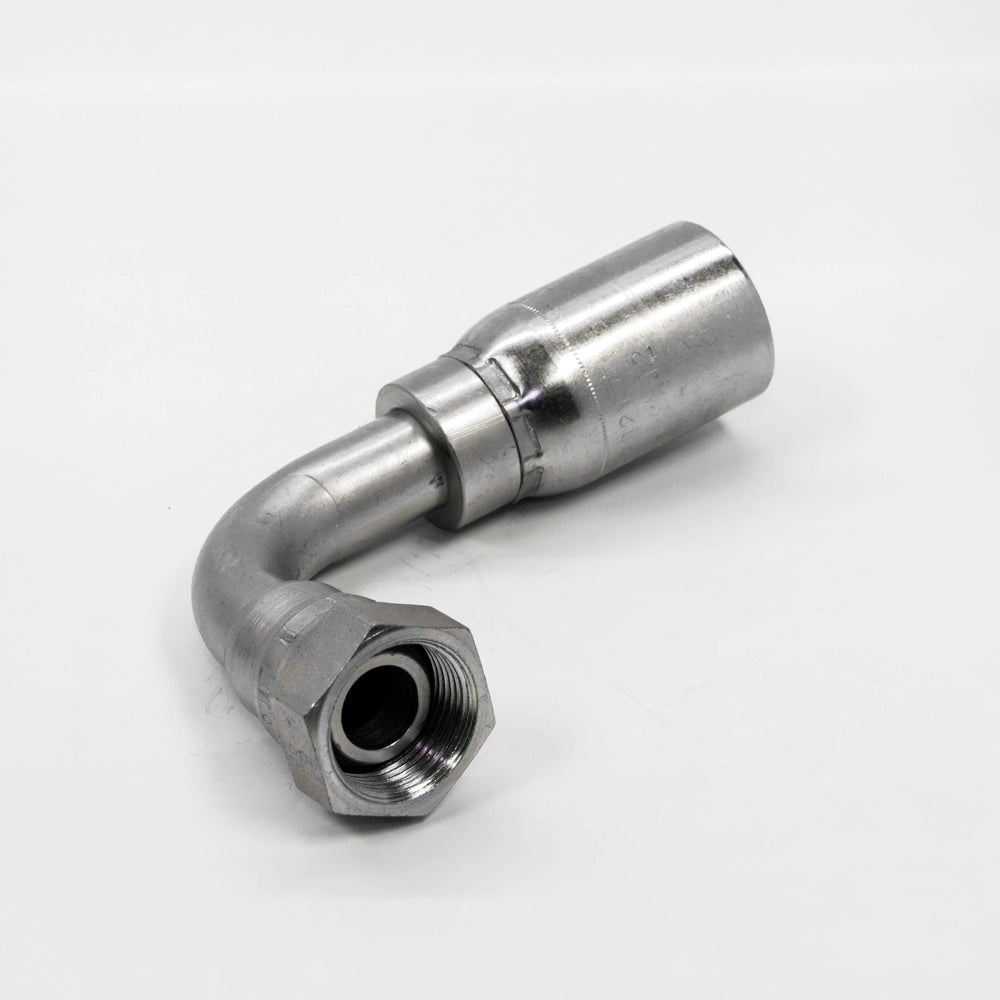 Metric DIN Heavy 90 Degree Female Fittings