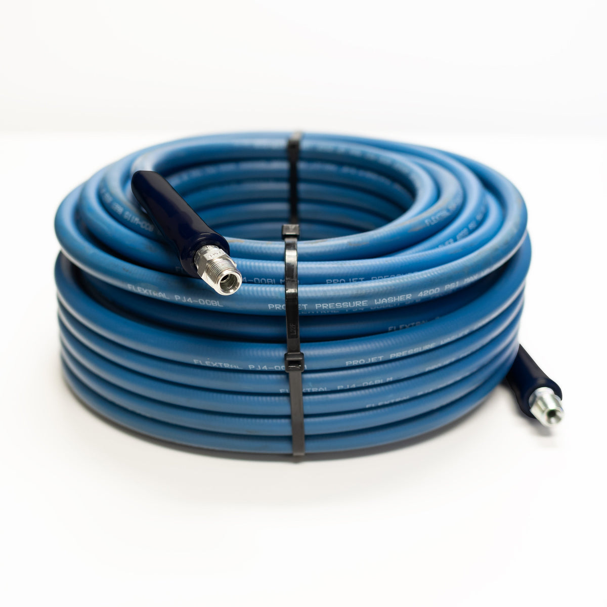 1/4" x 50' Blue Cover | 4,200 PSI Carpet Cleaning Hose Assembly