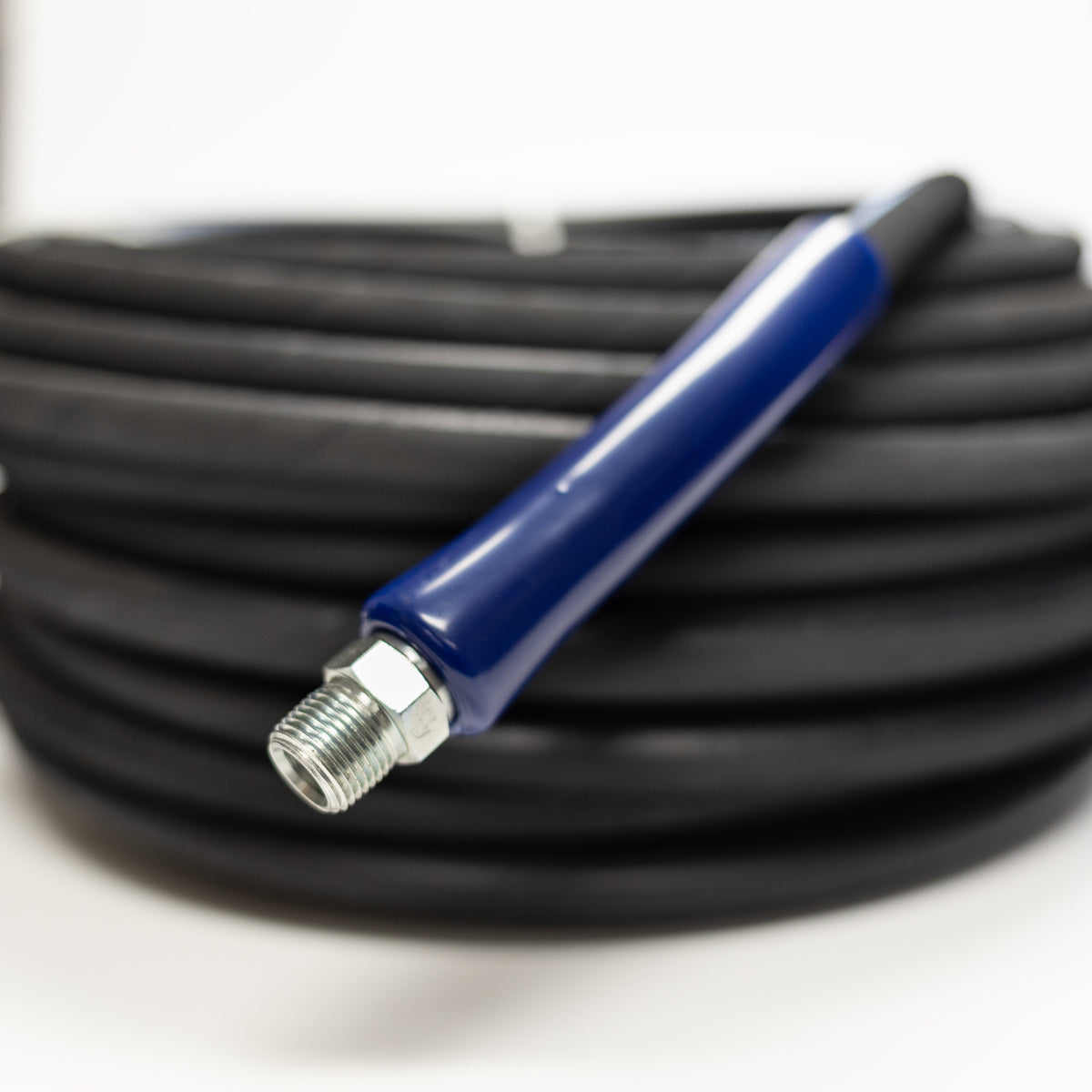 3/8" x 50' Black Cover | 4,200 PSI Pressure Washer Hose Assembly
