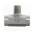 3/8&quot; NPT Female by 3/8&quot; NPT Female by 3/8&quot; NPT Male Branch Tee 5604-06-06-06