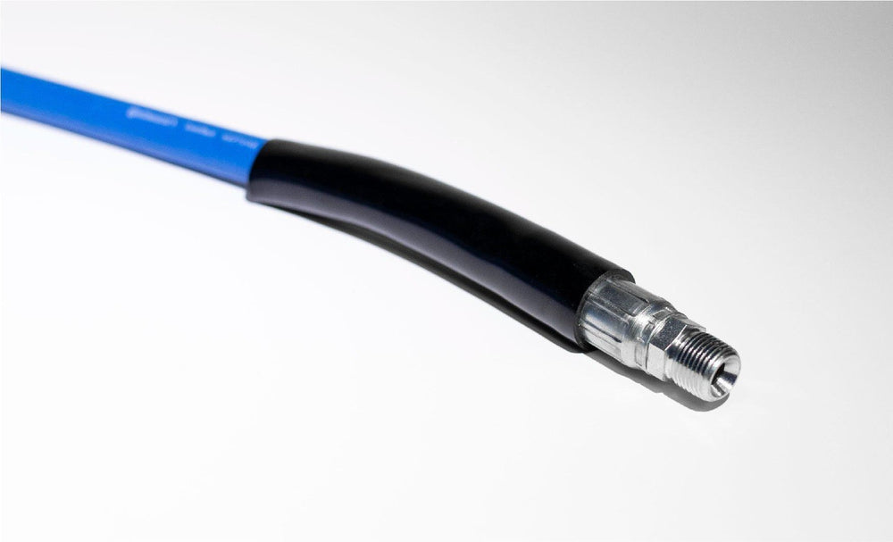 3/8&quot; Continental/Goodyear blue neptune non marking pressure washer and carpet cleaning hose with fittings