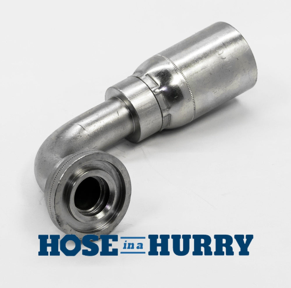 Code 61 Flange 90° 6-Wire Hose Fittings-Hose in a Hurry