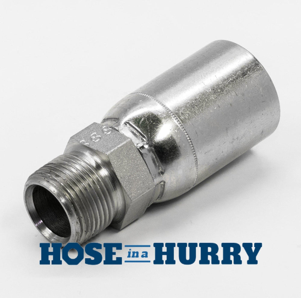 Male Pipe Rigid Cotton Cover Hose Fittings-Hose in a Hurry
